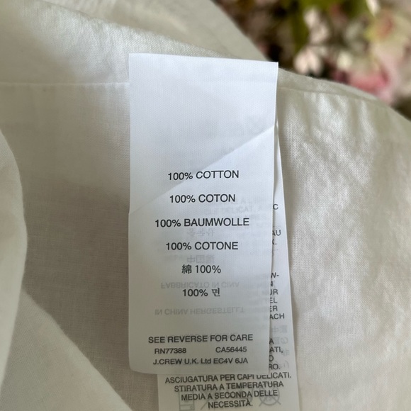 •Crewcuts• White Gauzy Sundress with Tassels - Size 4 - Picture 8 of 10